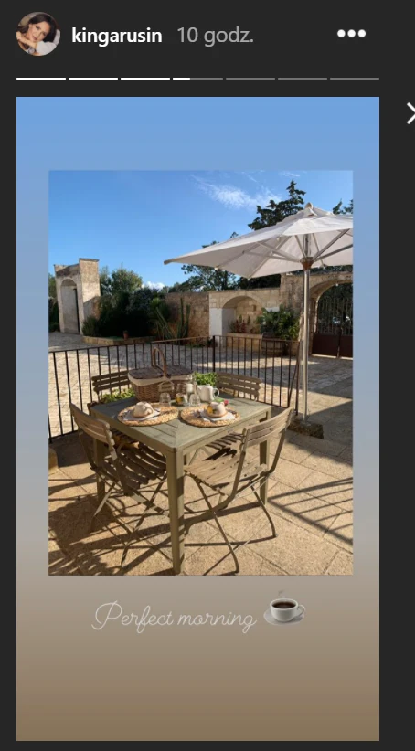 Zdjęcie z urlopu Kingi Rusin Zdjęcie z urlopu Kingi Rusin