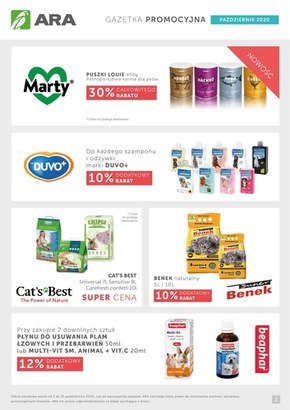 Gazetka promocyjna Ara
