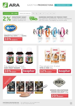 Gazetka promocyjna Ara