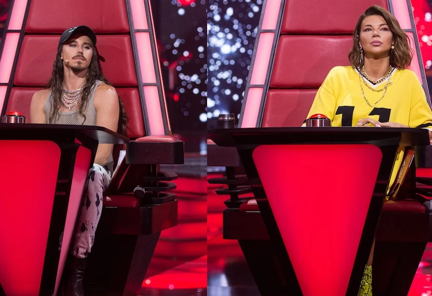 Michał Szpak i Edyta Górniak