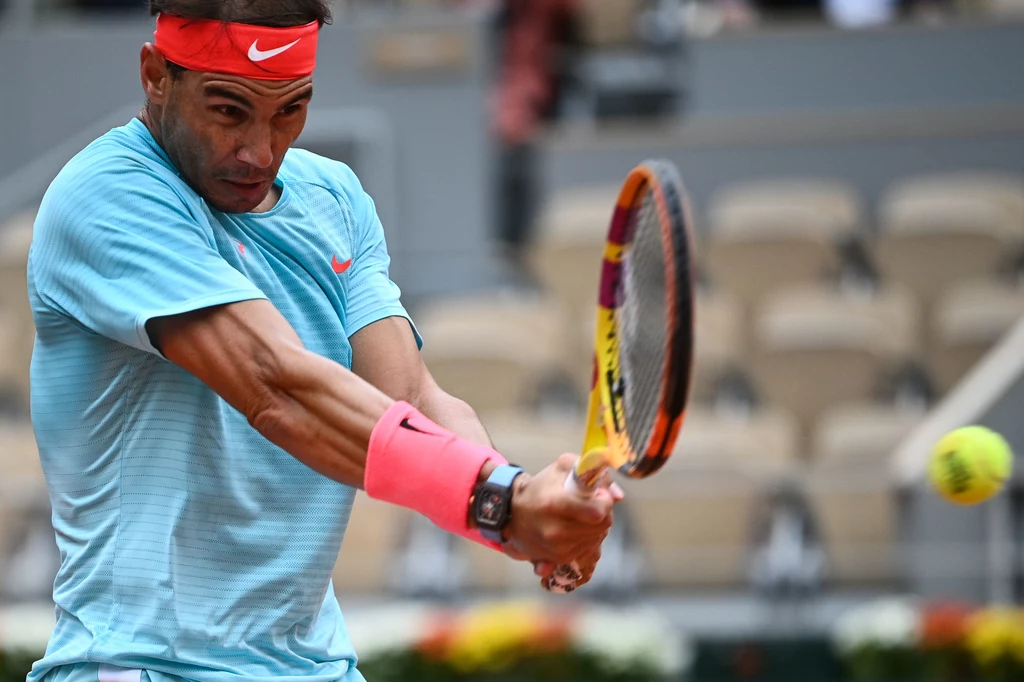 Rafael Nadal z zegarkiem wartym ponad milion dolarów.