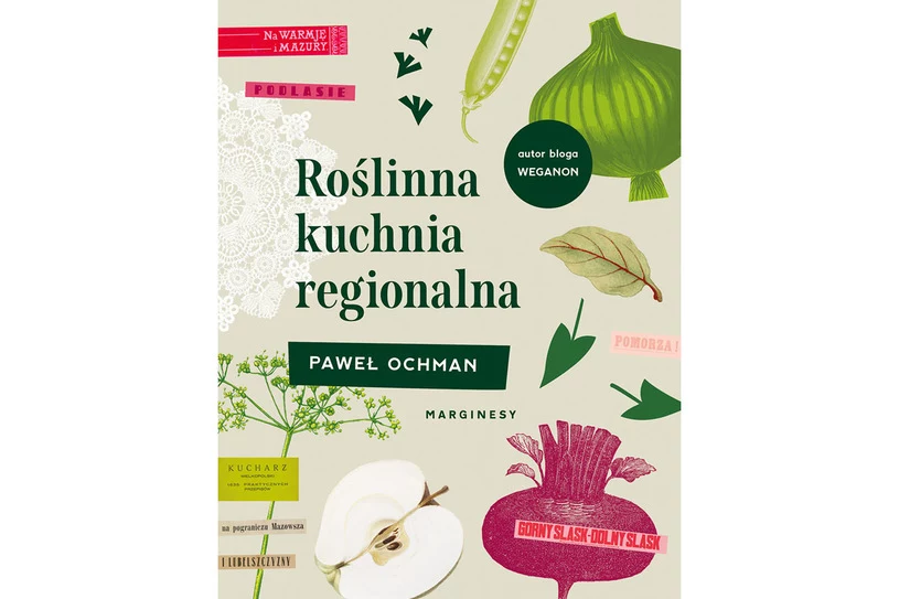 Okładka książki "Roslinna kuchnia regionalna"