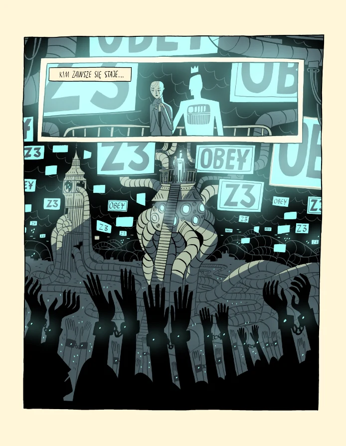 Wspomniane przez Bretta "granice dziwności" z powodzeniem przesuwa także komiks "Super Naukoledzy 2099"