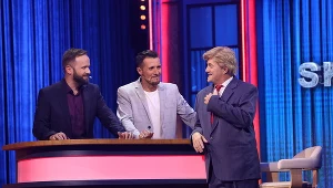 Mikołaj Cieślak jako Donald Trump w "Klinice Skeczów Męczących"