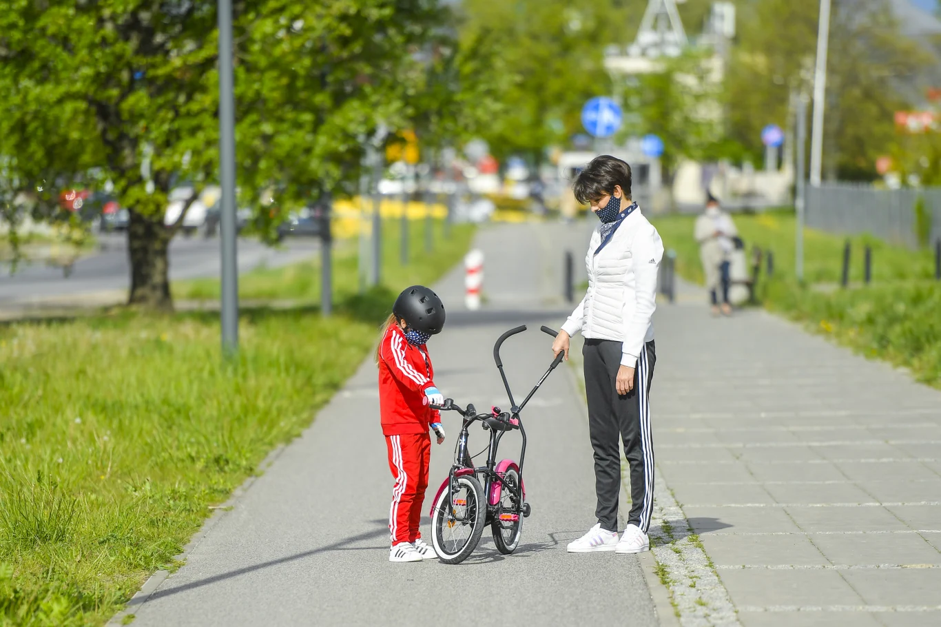 Dorota Gardias z córką, zdj. z maja 2020 roku