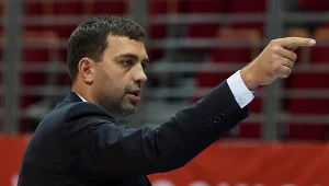 Trener Trefla Sopot Marcin Stefański