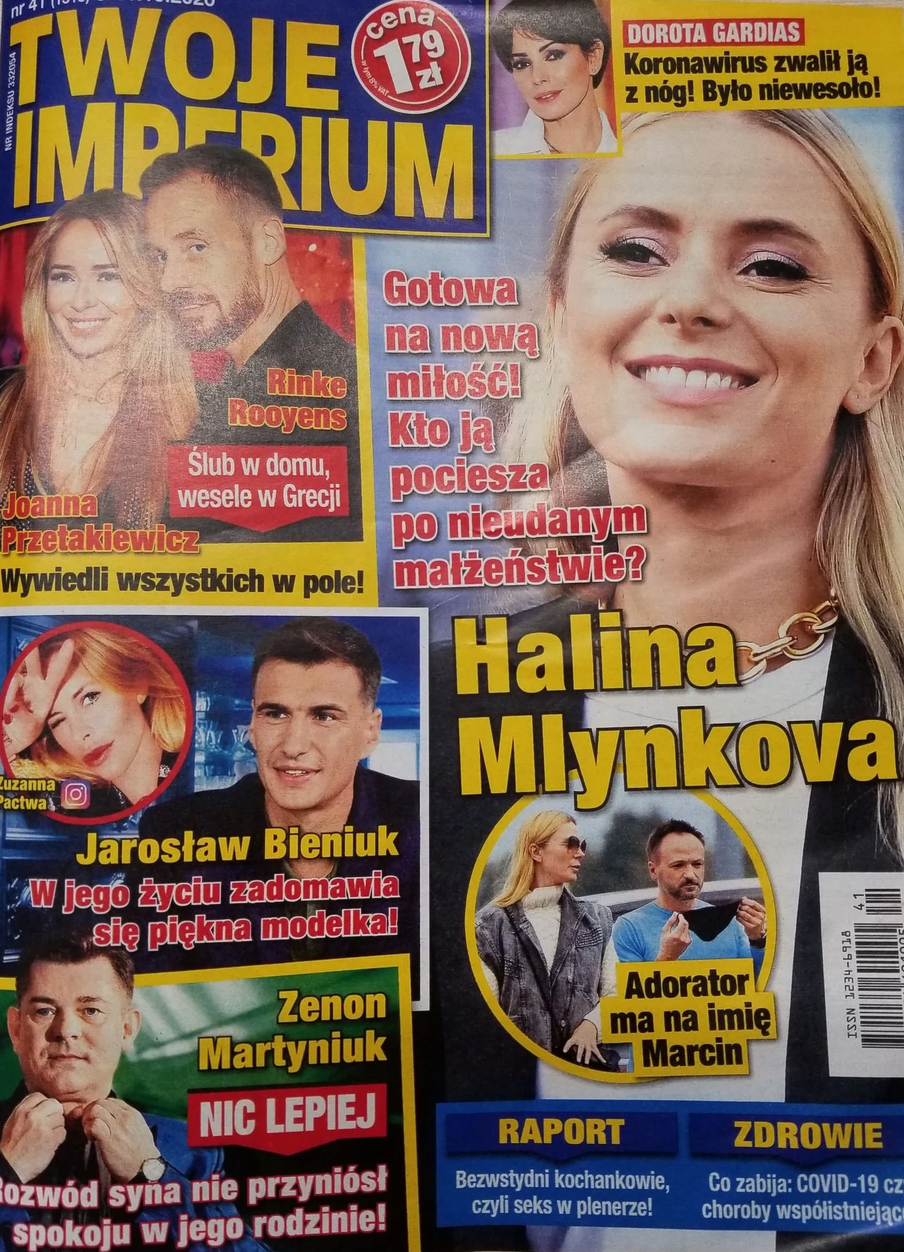 Na okładce "Twojego Imperium" pojawiło się zdjęcie Haliny Mlynkovej i Marcina Kindla. Na okładce "Twojego Imperium" pojawiło się zdjęcie Haliny Mlynkovej i Marcina Kindla.