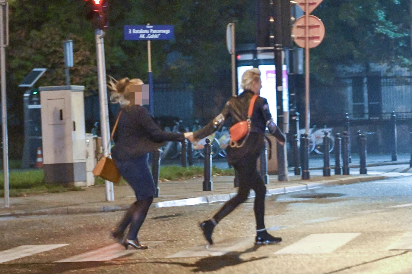 Magda Narożna z koleżanką Magda Narożna z koleżanką