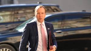 Brytyjski minister zdrowia Matt Hancock