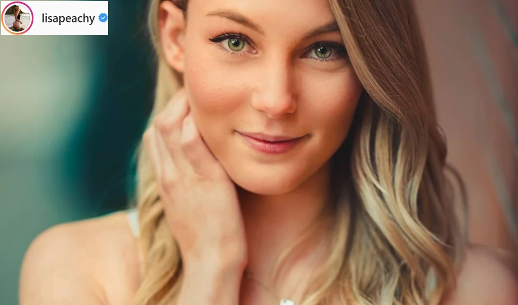 Lisa Peach - zdjęcie zamieszczone w serwisie Instagram.com/na profilu: @lisapeachy