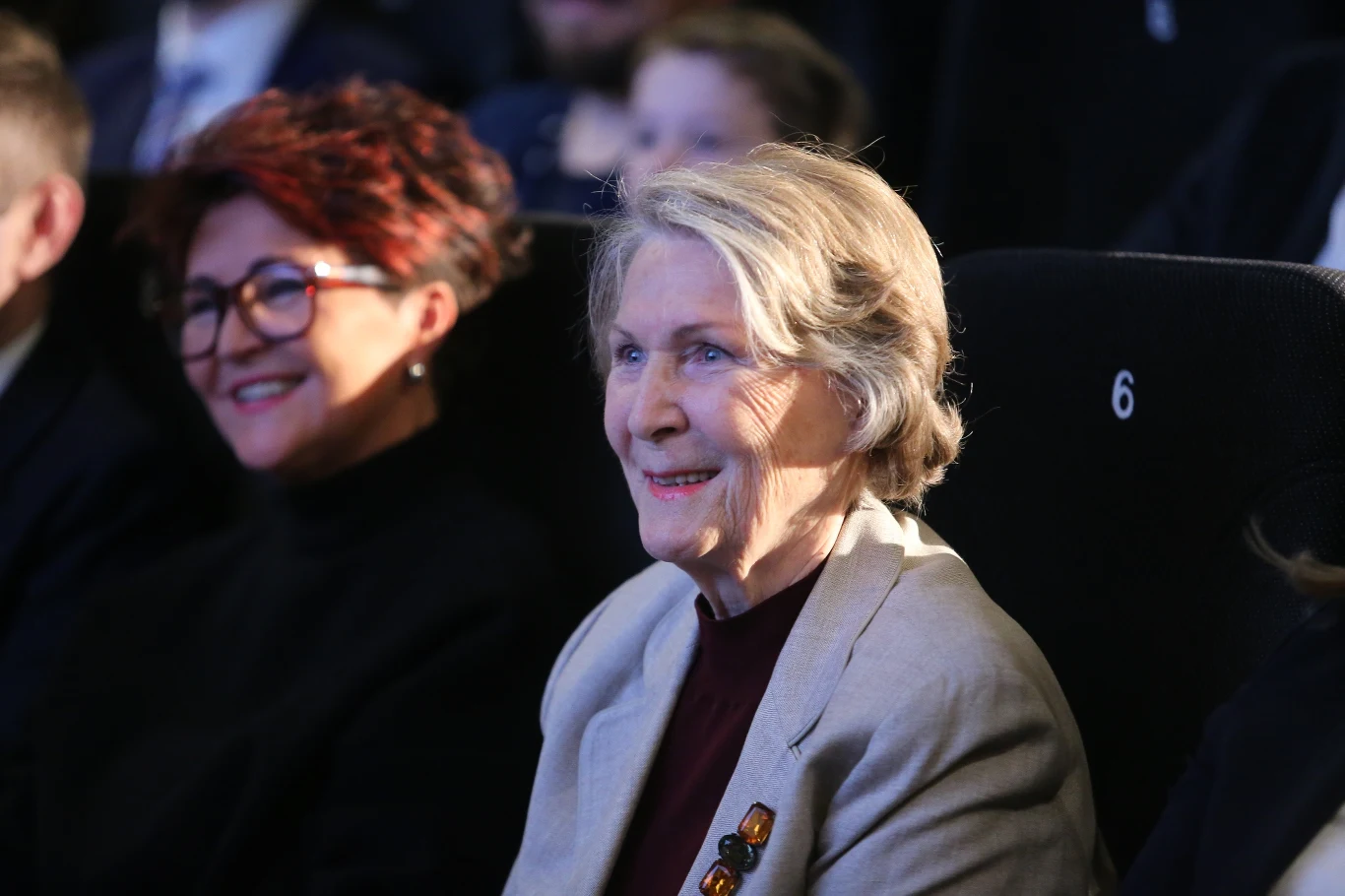 Irena Santor, na zdj. z Jolantą Kwaśniewską