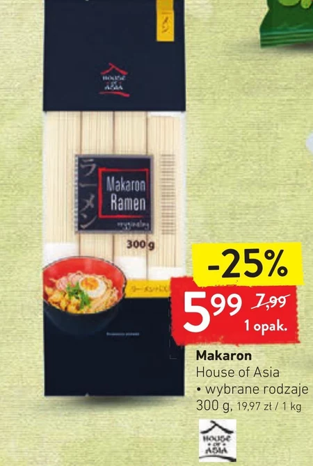 Makaron ramen House of Asia