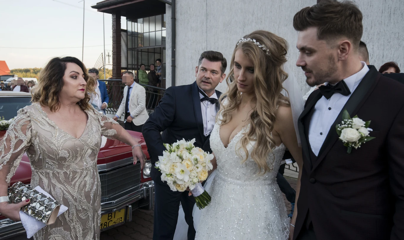 Ewelina i Daniel Martyniuk w dniu ślubu Ewelina i Daniel Martyniuk w dniu ślubu