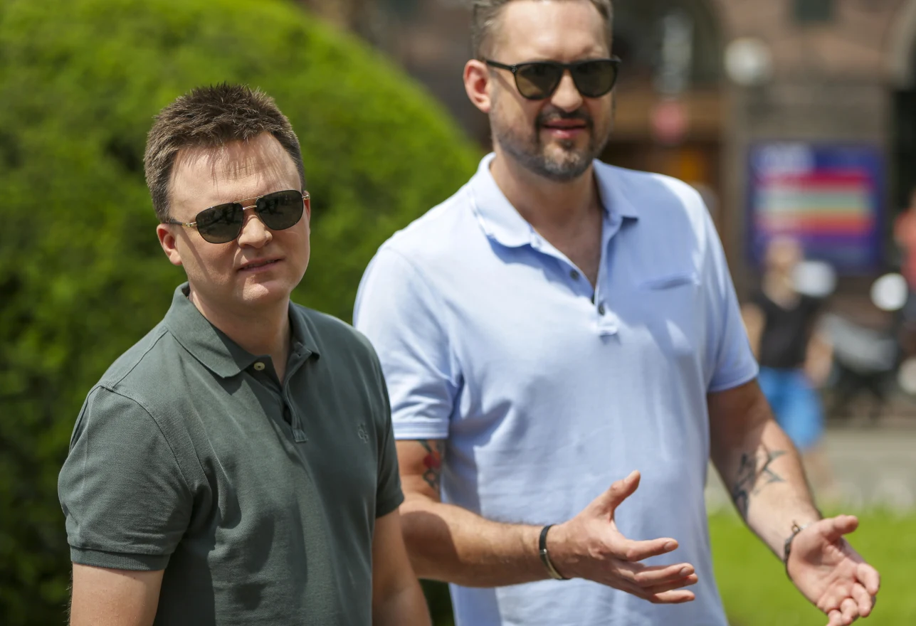 Szymon Hołownia i Marcin Prokop