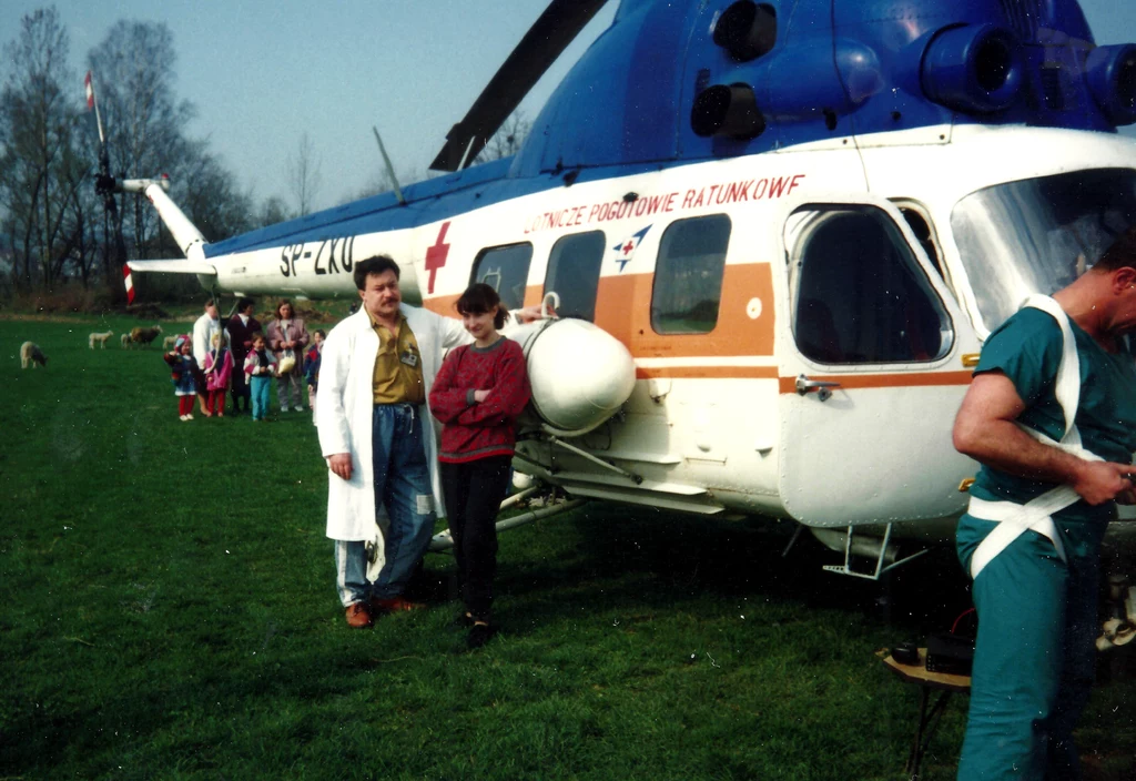 ZXU w czasie ćwiczeń k. Krakowa, początek lat 90.