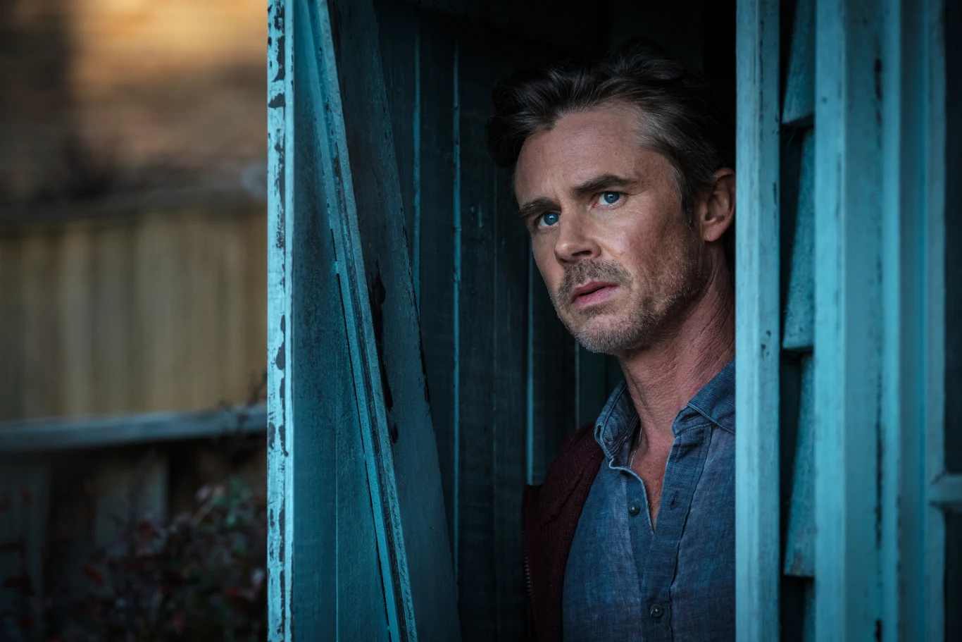 Sam Trammell w serialu "Rachunek sumienia" Sam Trammell w serialu "Rachunek sumienia"