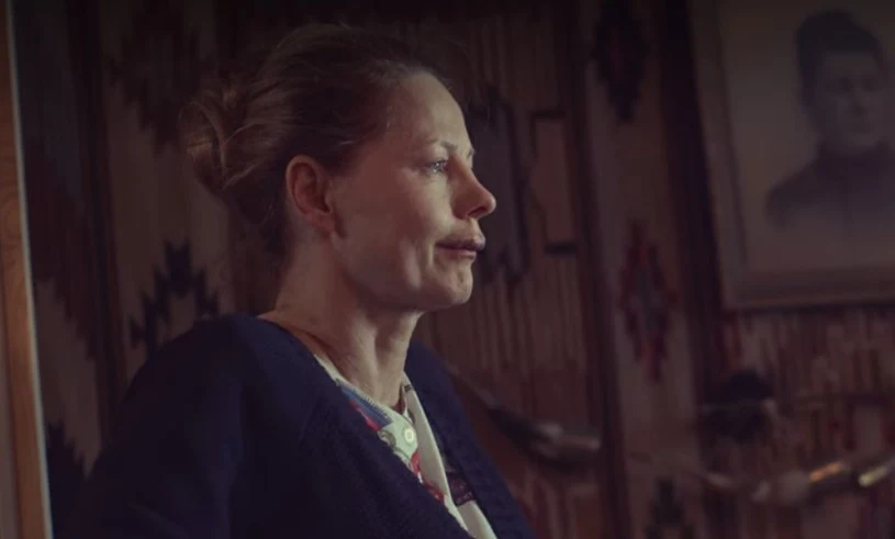 Ewa Skibińska/Kadr z serialu "W głębi lasu" 