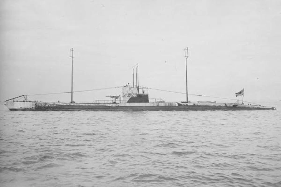Jednostka bliźniacza UB-85 – SM UB-125. Tutaj w powojennej służbie w japońskiej flocie