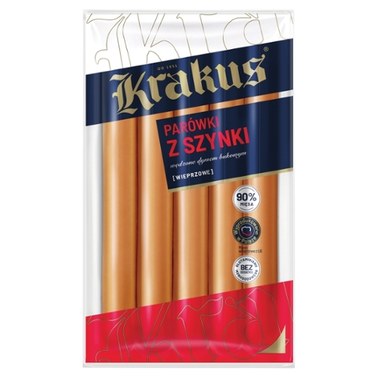 Krakus Parówki z szynki 200 g - 1