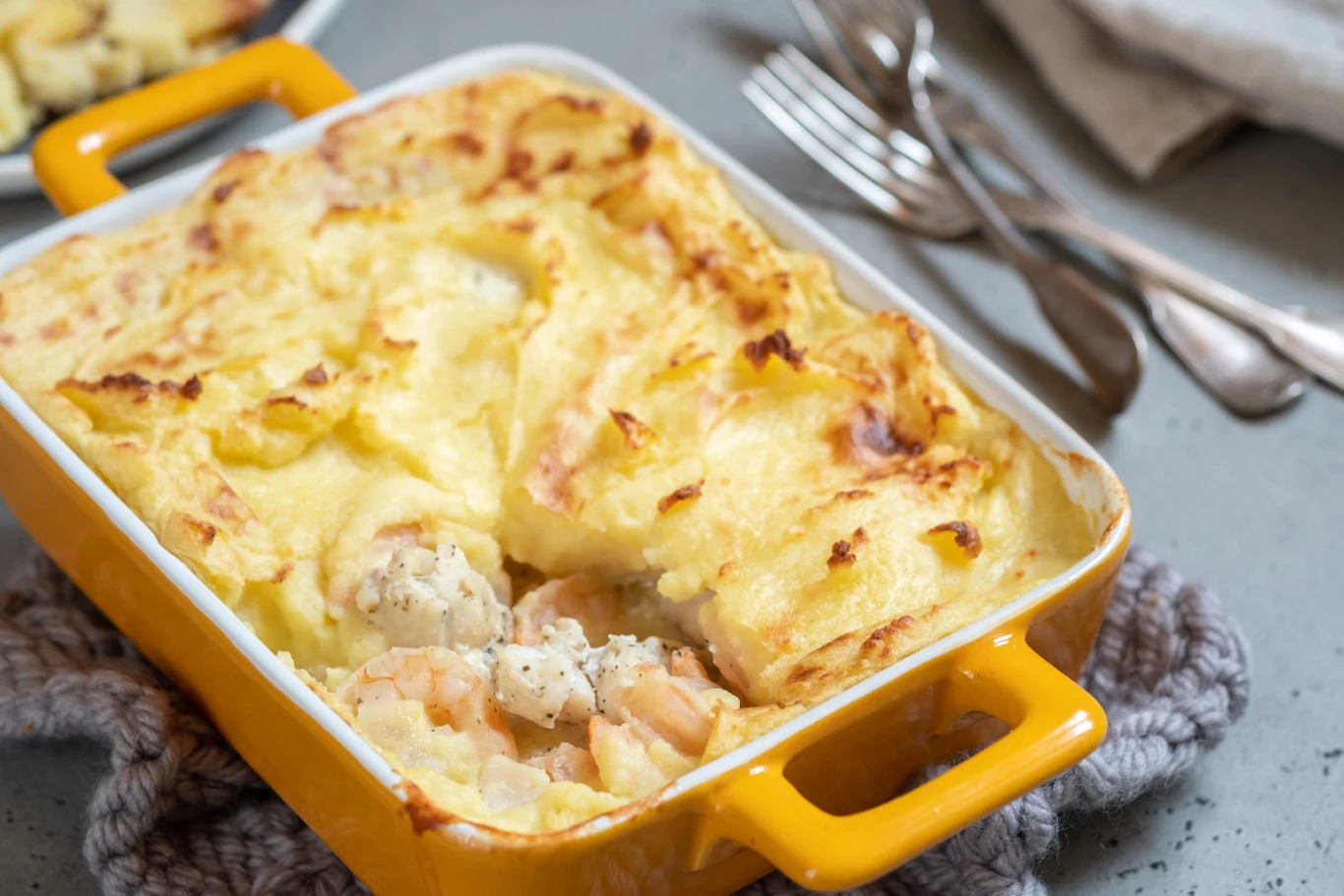 Zapiekanka z rybą Zapiekanka z rybą