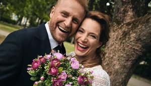 Piotr Adamczyk i Anna Dereszowska w serialu "Mayday"