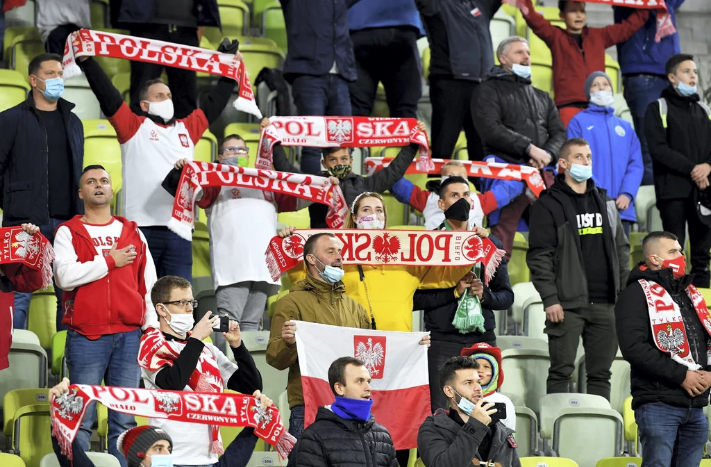 Kibice na meczu Polska - Włochy Kibice na meczu Polska - Włochy
