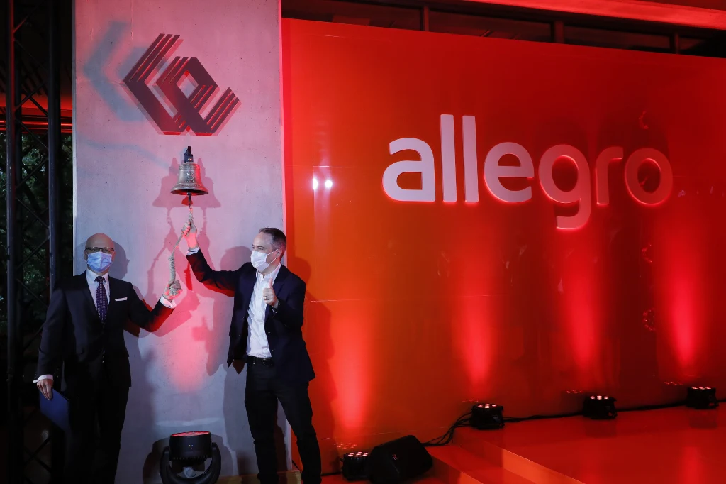 Debiut Allegro.eu na warszawskiej giełdzie
