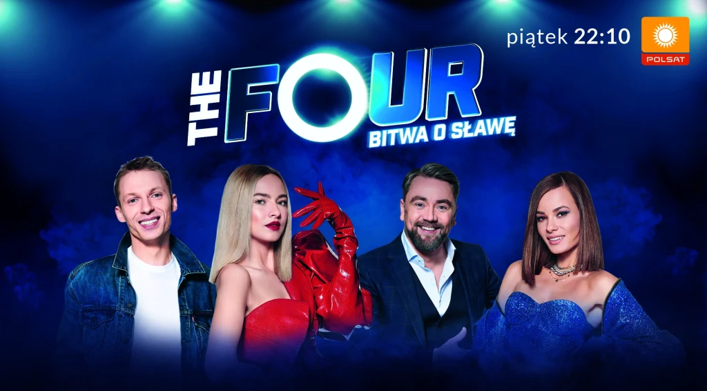 Jurorzy i prowadząca "The Four. Bitwa o sławę"