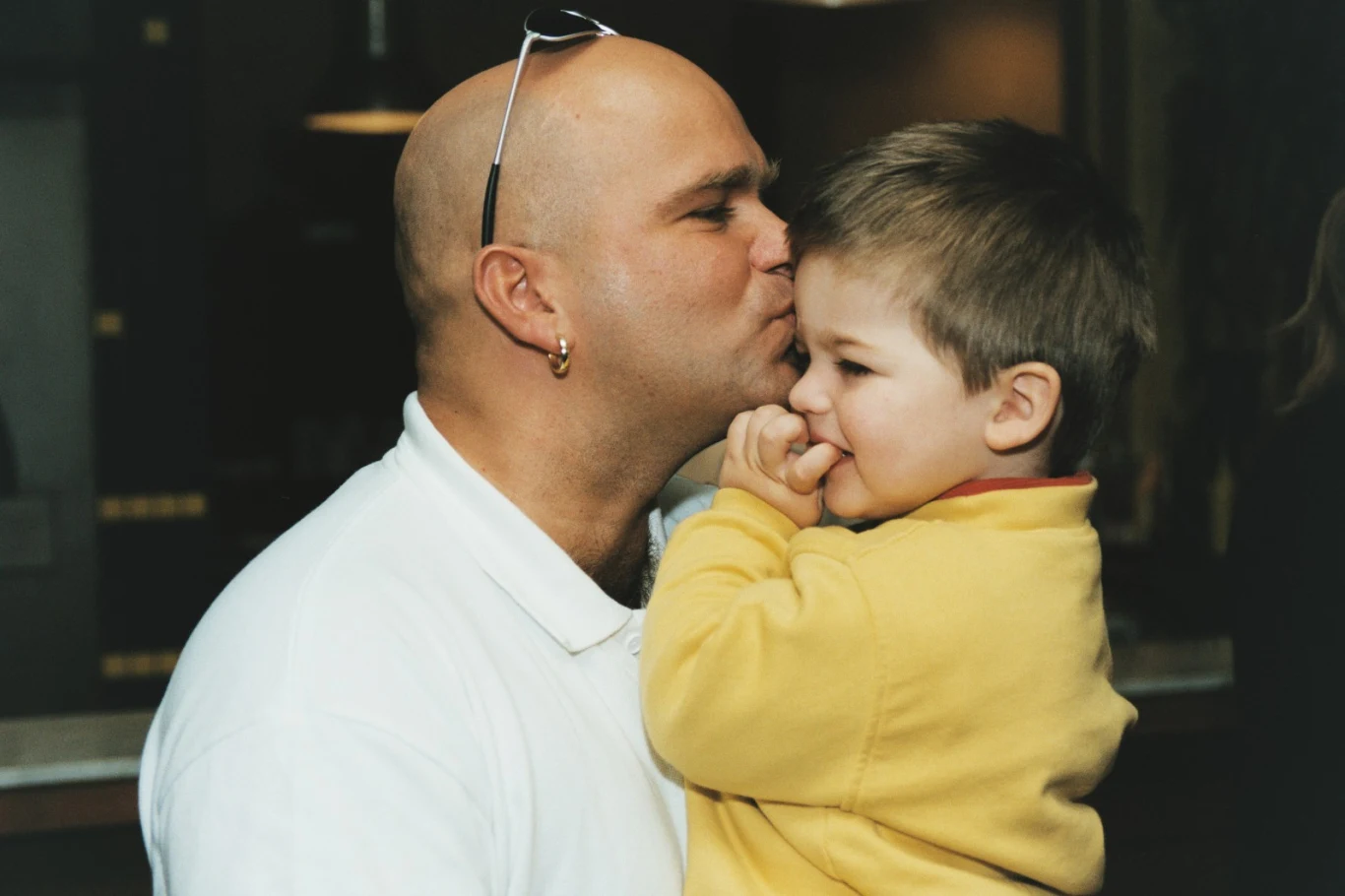 Klaudiusz Sevković z synem Klaudiusz Sevković z synem