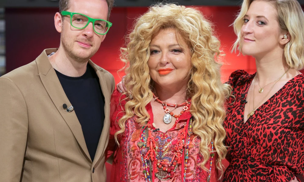 Magda Gessler i jej dzieci Lara Gessler i Tadeusz Muller