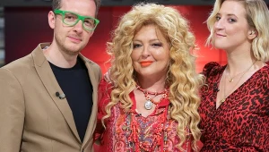 Magda Gessler i jej dzieci Lara Gessler i Tadeusz Muller