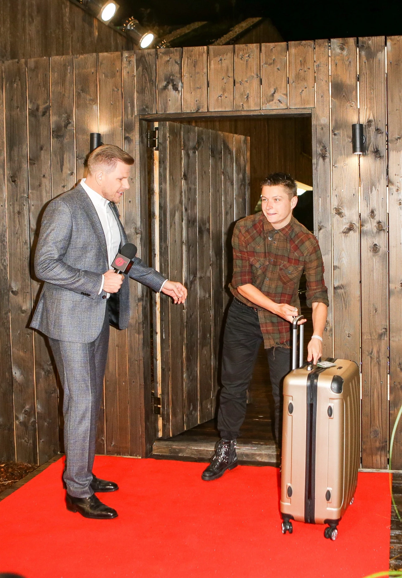 Filip Chajzer i Natalia Dawidowska