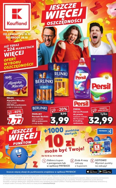 Kaufland - od czwartku do środy