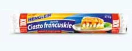 Ciasto francuskie Henglein