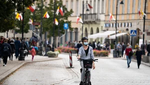Ulice Warszawy w czasie epidemii
