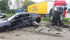 Pijany kierowca Porsche doprowadził do wypadku