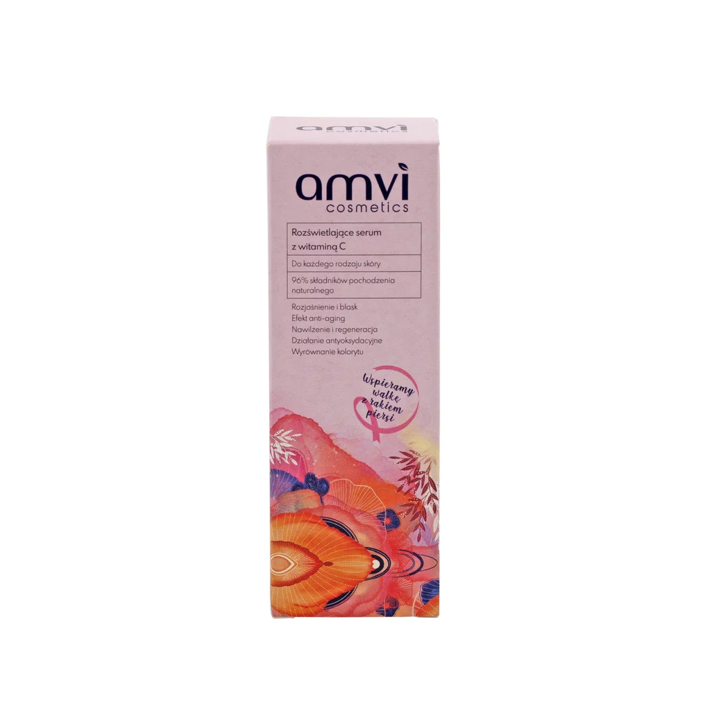 Rozświetlające serum do twarzy z witaminą C od AMVI Cosmetics