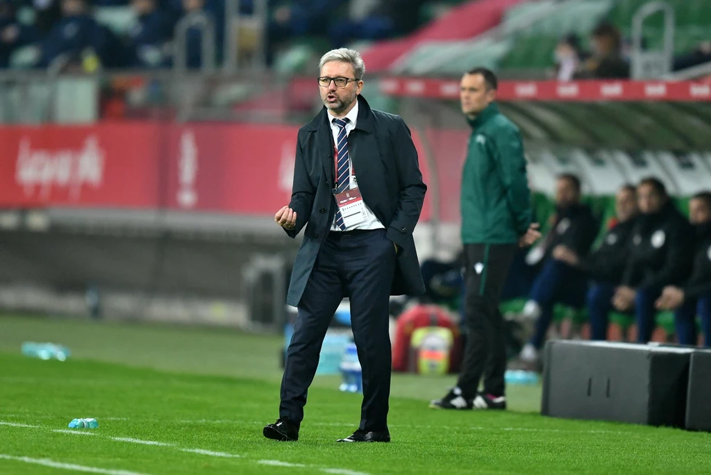 Trener reprezentacji Polski Jerzy Brzęczek