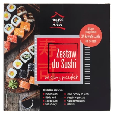 House of Asia Zestaw do sushi na dobry początek - 1