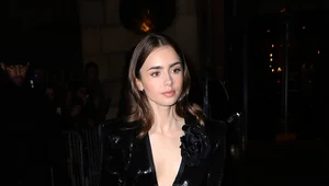 Lily Collins w Paryżu