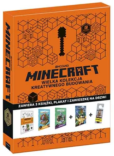 Okładka książki "Minecraft. Wielka kolekcja kreatywnego budowania"