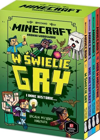 Okładka książki "Minecraft. W świecie gry i inne historie"