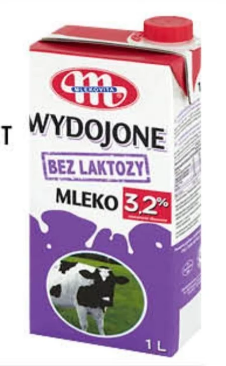 Mleko bez laktozy Mlekovita