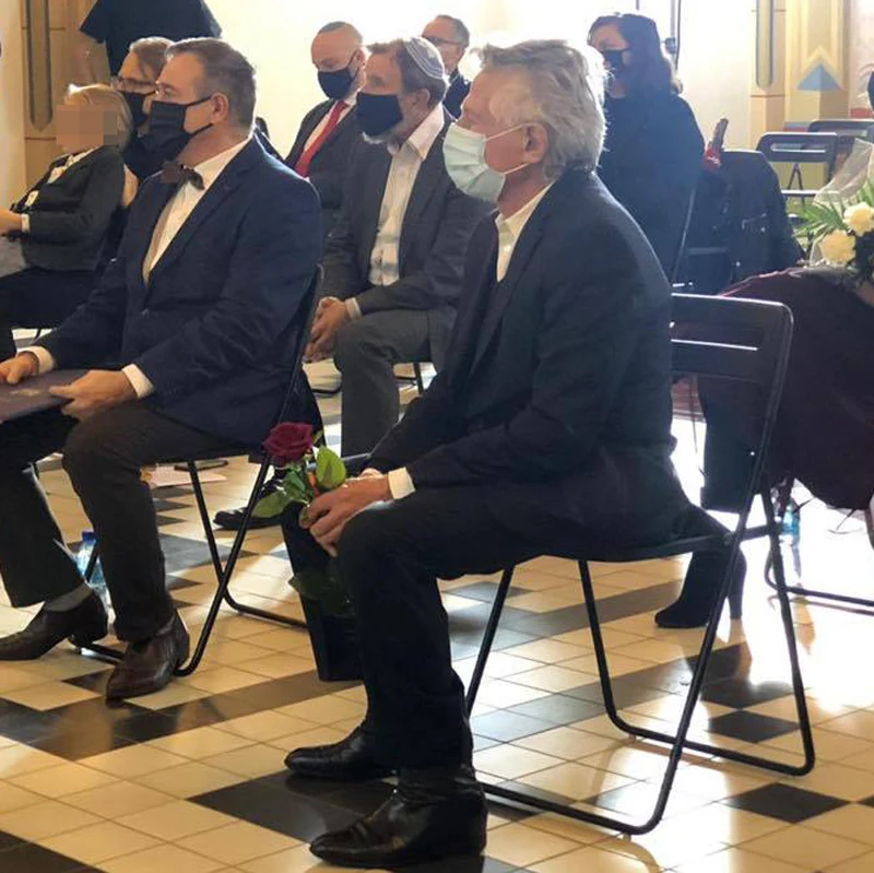 Roman Polański na uroczystości przyznania medalu "Sprawiedliwi wśród Narodów Świata" Roman Polański na uroczystości przyznania medalu "Sprawiedliwi wśród Narodów Świata"