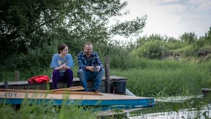 Martyna Byczkowska i Paweł Domagała w scenie z filmu "Na chwilę, na zawsze"