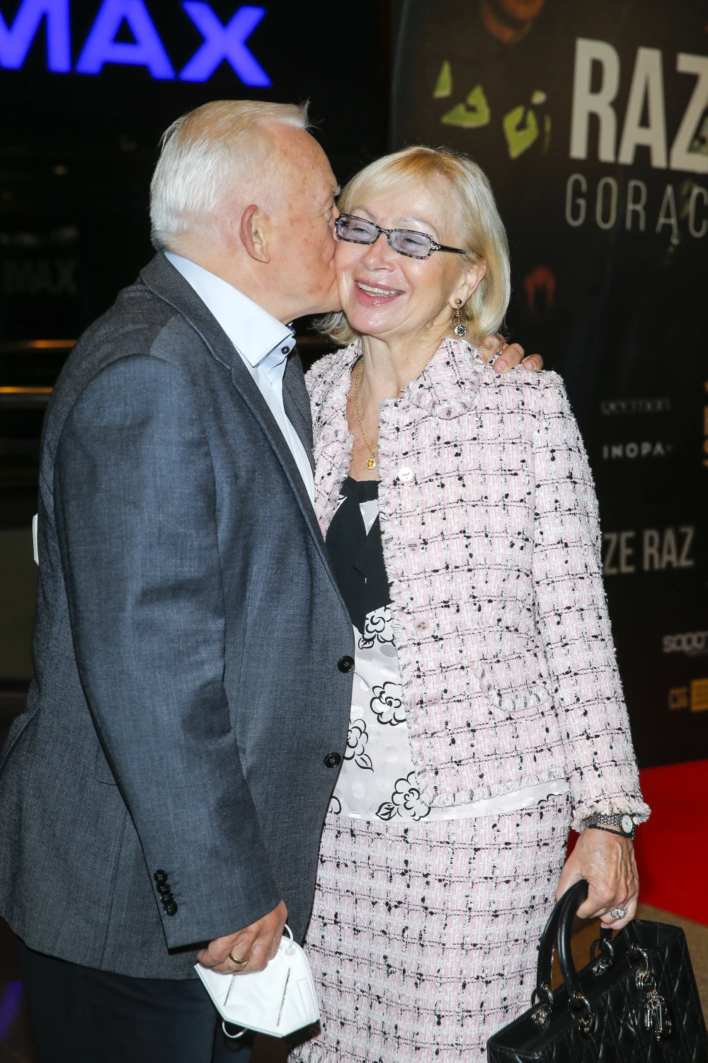 Leszek Miller z żoną Leszek Miller z żoną