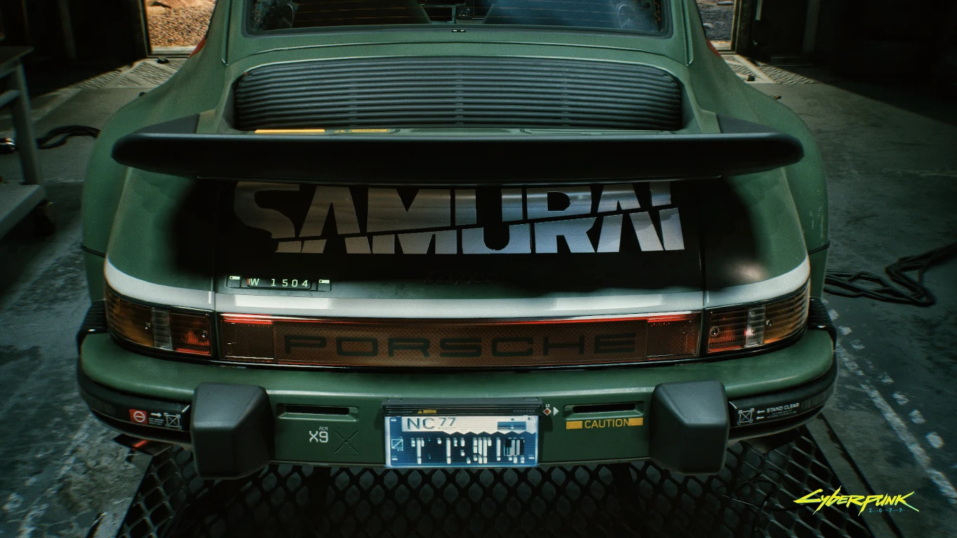 Porsche 911 Turbo (930) w Cyberpunku 2077 Porsche 911 Turbo (930) w Cyberpunku 2077