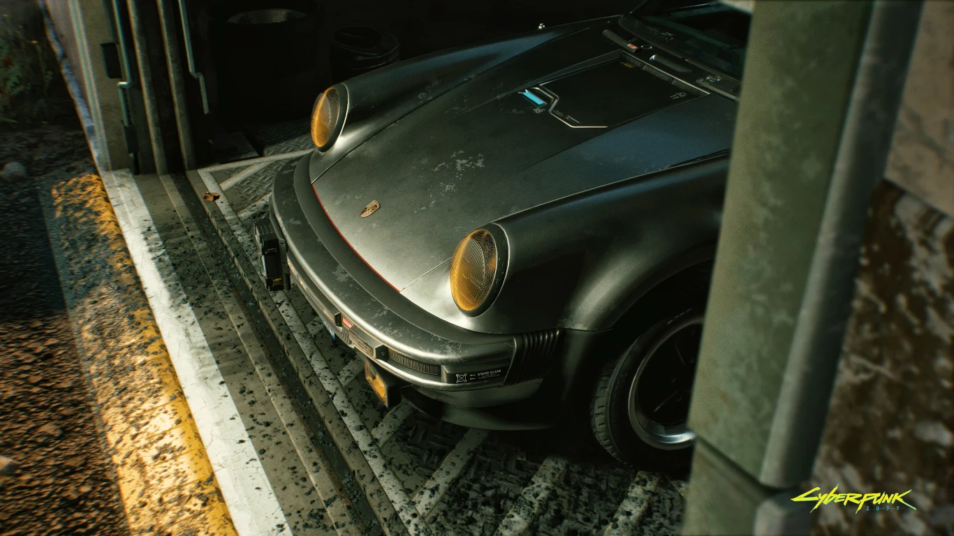 Porsche 911 Turbo (930) w Cyberpunku 2077 Porsche 911 Turbo (930) w Cyberpunku 2077