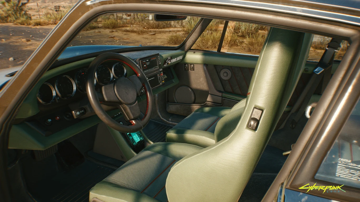 Porsche 911 Turbo (930) w Cyberpunku 2077 Porsche 911 Turbo (930) w Cyberpunku 2077