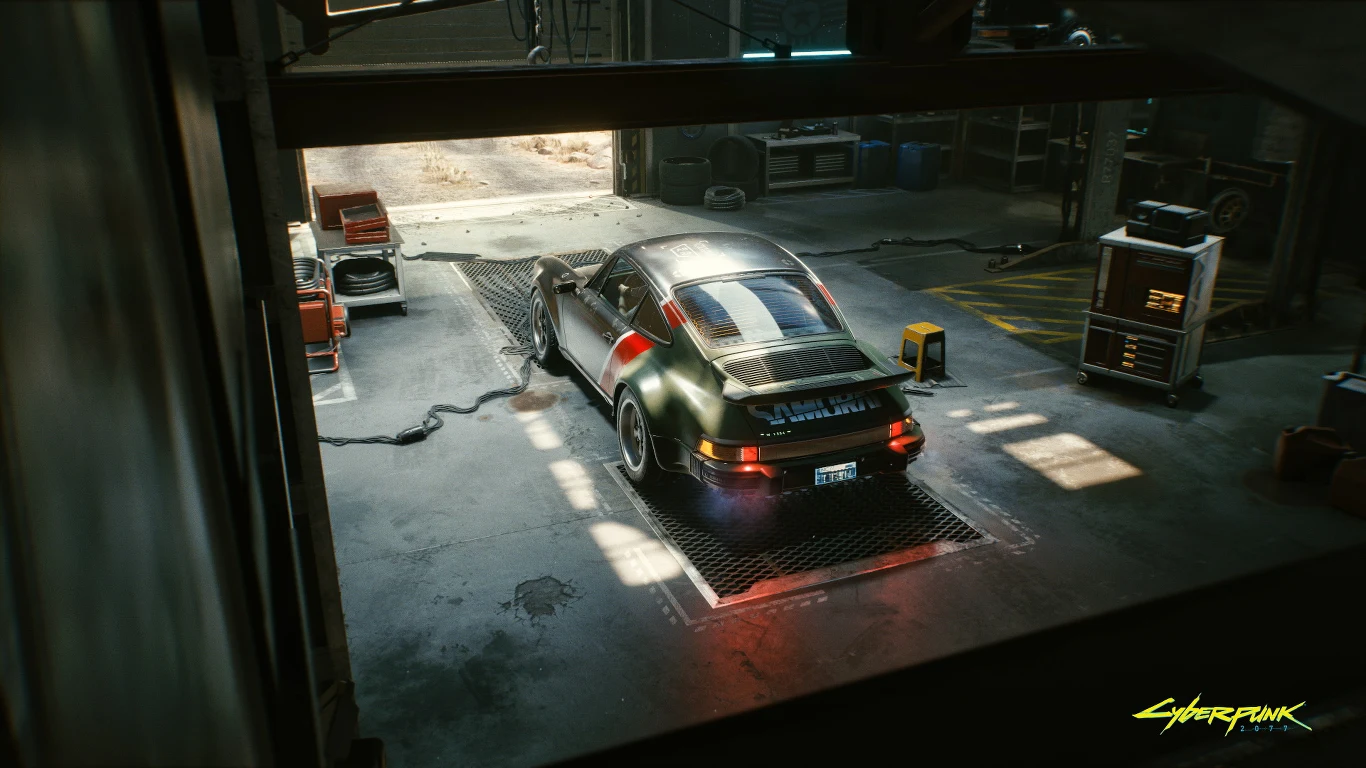 Porsche 911 Turbo (930) w Cyberpunku 2077 Porsche 911 Turbo (930) w Cyberpunku 2077